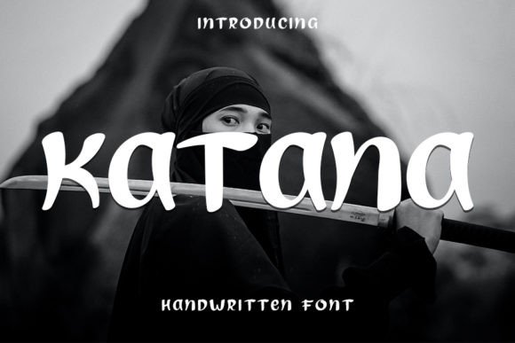 Katana Font Poster 1