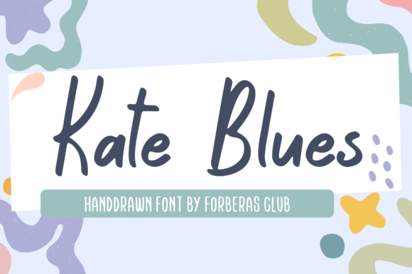 Kate Blues Font Poster 1