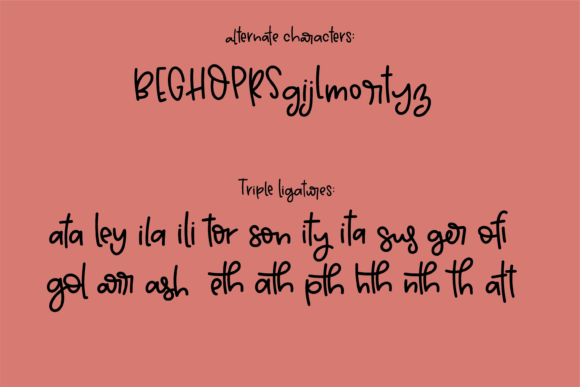 Katherine Font Poster 4