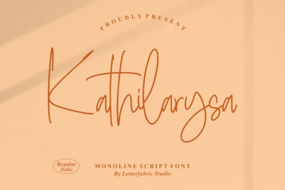 Kathilarysa Font Poster 1