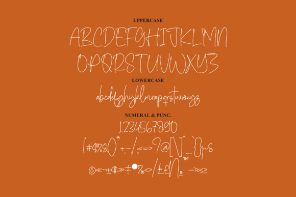 Kathilarysa Font Poster 13