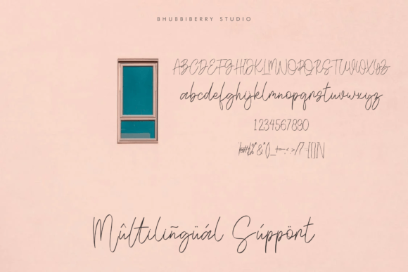 Kathylin Font Poster 8