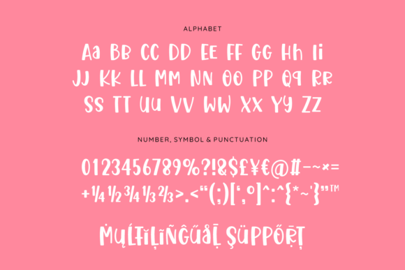 Katien Whimsy Font Poster 5