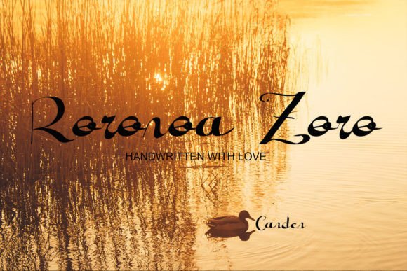 Kawaguchi Font Poster 5