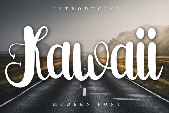 Kawaii Font Poster 1