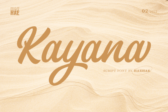 Kayana Font Poster 1