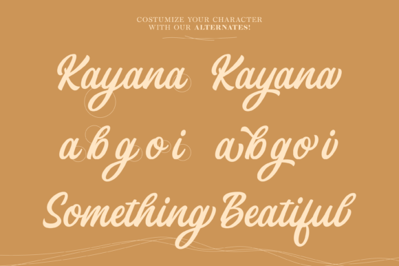 Kayana Font Poster 8