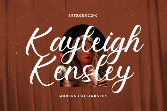Kayleigh Kensley Font Poster 1