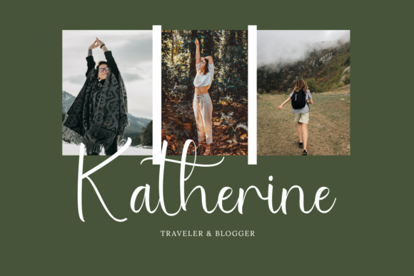 Kaylen Sloane Font Poster 4