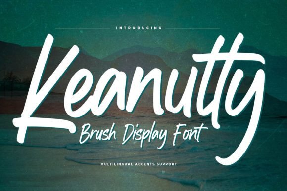 Keanutty Font Poster 1