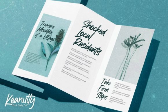 Keanutty Font Poster 4