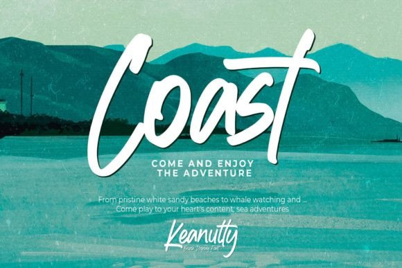 Keanutty Font Poster 6