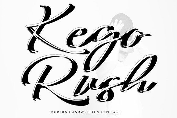 Kego Rush Font Poster 1