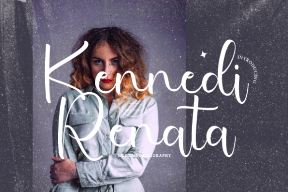 Kennedi Renata Font Poster 1