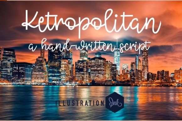 Ketropolitan Font Poster 1