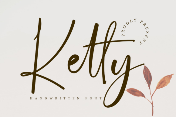 Ketty Font Poster 1