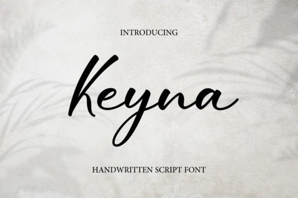 Keyna Font Poster 1
