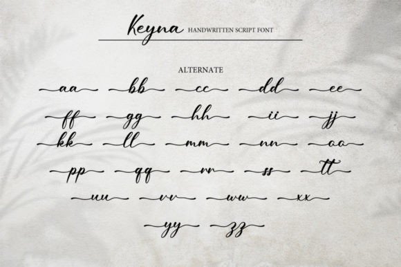 Keyna Font Poster 7
