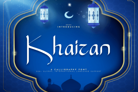 Khaizan Font Poster 1