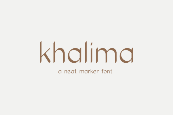 Khalima Font