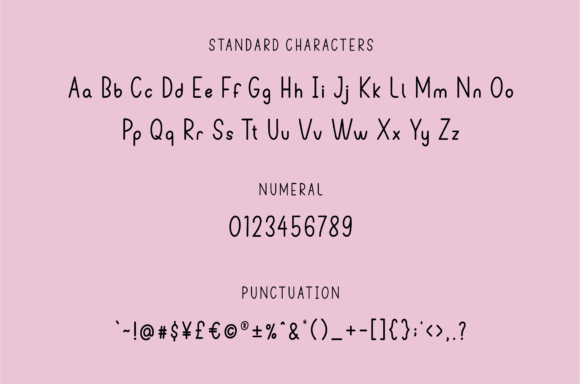 Kids Love Font Poster 4