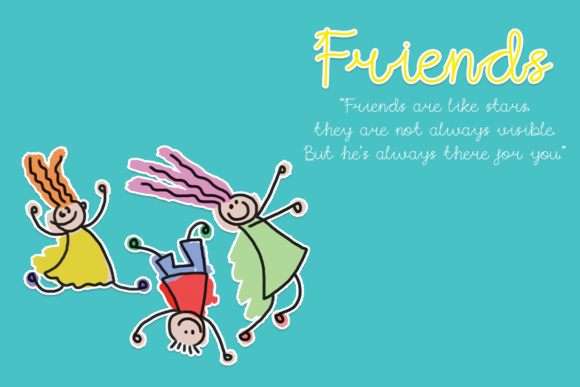 Kids Station Font Poster 4