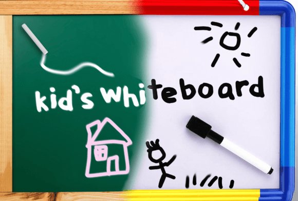Kids Whiteboard Font Poster 1