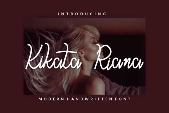 Kikata Riana Font Poster 1