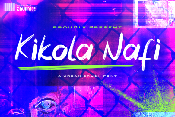 Kikola Nafi Font Poster 1