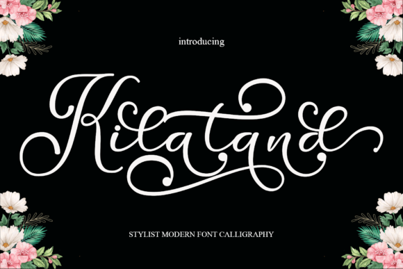 Kilatand Font Poster 2