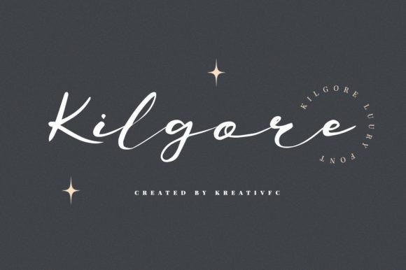 Kilgore Font Poster 1
