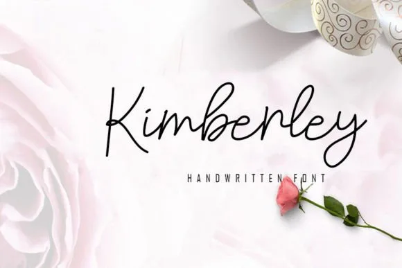 Kimberley Font Kimberley Font Poster 1