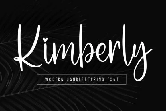 Kimberly Font Kimberly Font Poster 1