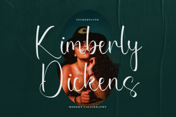 Kimberly Dickens Font Poster 1