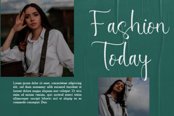 Kimberly Dickens Font Poster 3