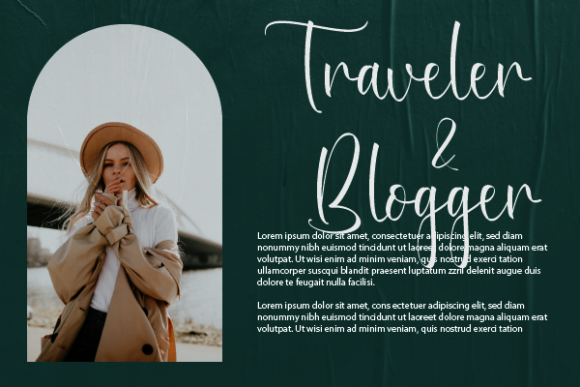 Kimberly Dickens Font Poster 5