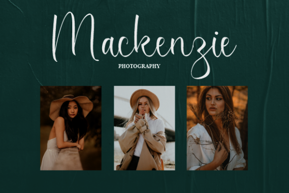 Kimberly Dickens Font Poster 7