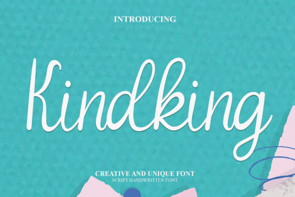 Kindking Font Poster 1