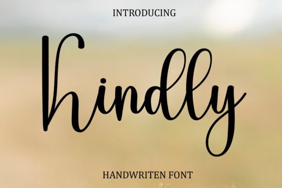 Kindly Font Poster 1