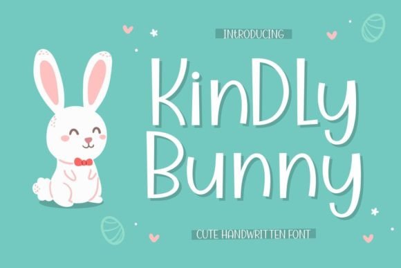 Kindly Bunny Font Poster 1
