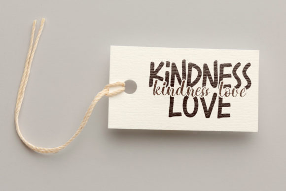 Kindness Love Font Poster 4