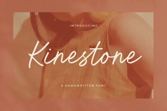Kinestone Font Kinestone Font Poster 1