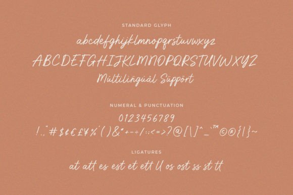 Kinestone Font Poster 7