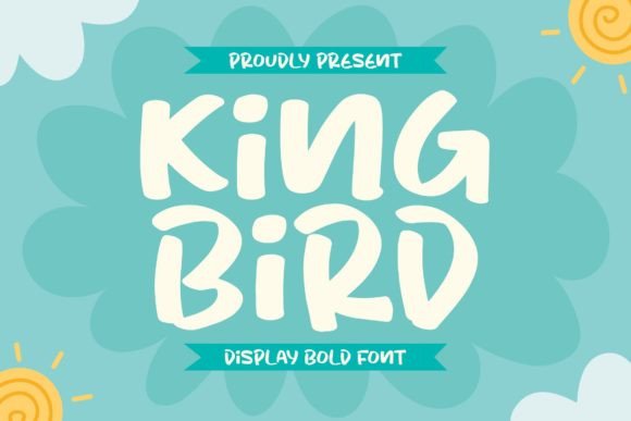 King Bird Font Poster 1