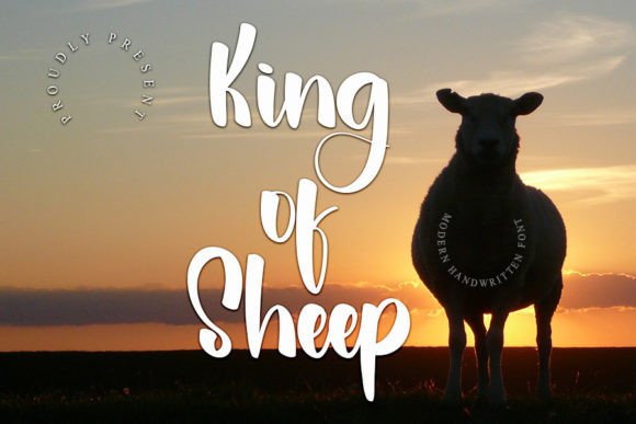 King of Sheep Font Poster 1