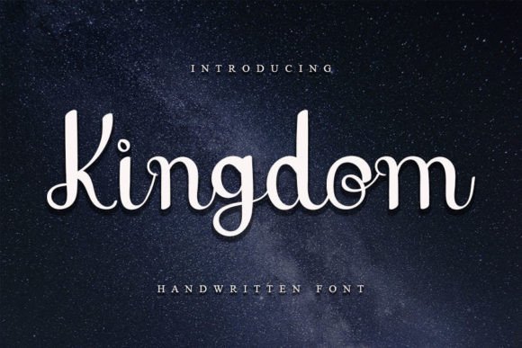 Kingdom Font Poster 1