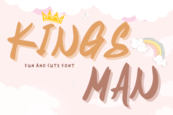 Kings Man Font Poster 1