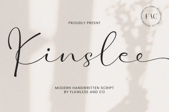 Kinslee Font