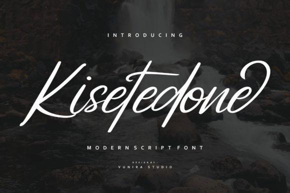 Kisetedone Font