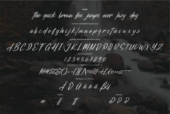 Kisetedone Font Poster 6